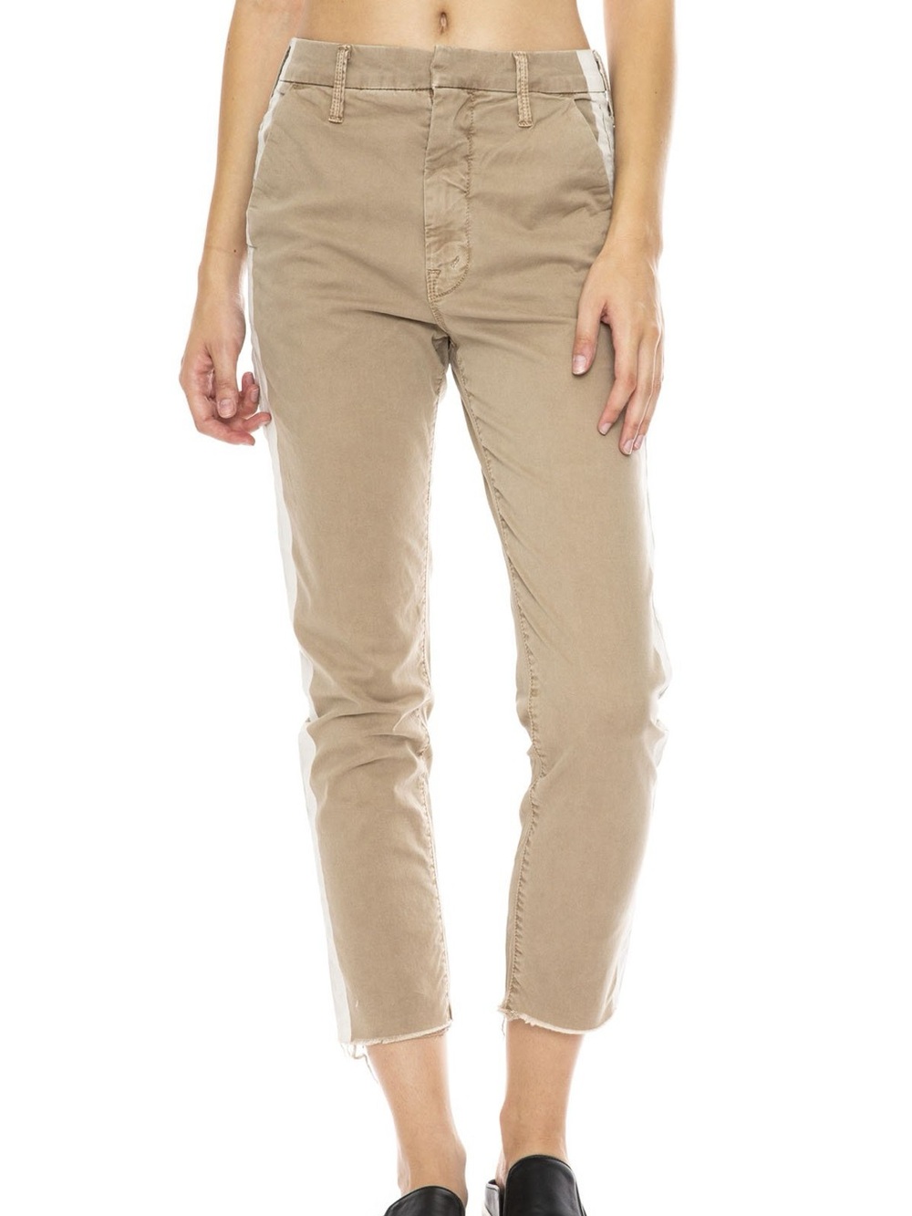 Mother Denim Shaker Prep Fray Pants